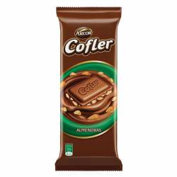 Chocolate c/Leche Aireado y Almendras Cofler x 100 g.