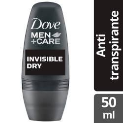Antitranspirante Roll On Invisible Dry Men Dove Men x 50 cc.