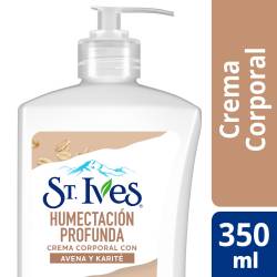 Crema Corporal St. Ives Avena y Karité x 350 ml.