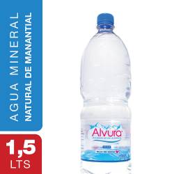 Agua Mineral s/Gas Alvura x 1,5 Lt.