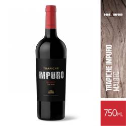 Vino Tinto Malbec + Malbec Impuro Trapiche x 750 cc.