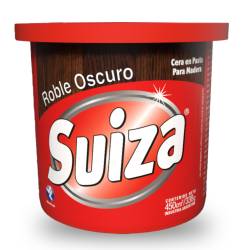 Cera Pasta Roble Oscuro Suiza x 450 cc.