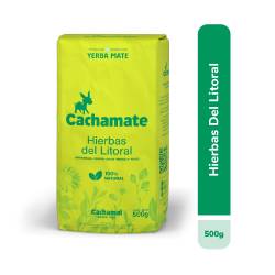 Yerba Mate Mezcla Hierbas Litoral Cachamate x 500 g.
