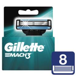 Cartucho de Afeitar Mach 3 Oft Gillette x 8 un.