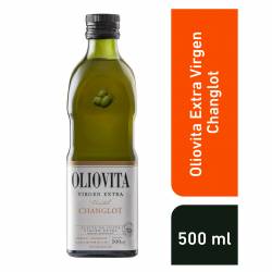 Aceite de Oliva Changlot Vidrio Oliovita x 500 cc.