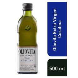 Aceite de Oliva Coratina Vidrio Oliovita x 500 cc.