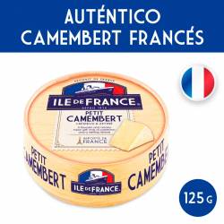 Queso Petit Camembert Ile de France x 125 g.