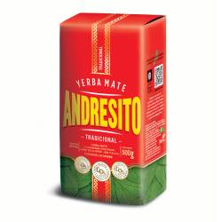 Yerba Mate C/Palo Tradicional Andresito x 500 g.