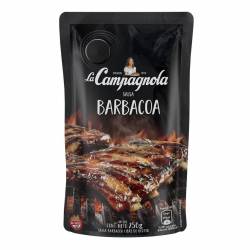 Salsa Barbacoa Libre de Gluten Dp La Campagnola x 250 g.
