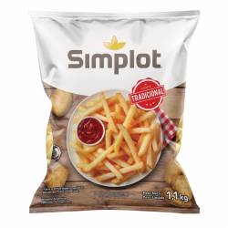 Papas Corte Tradicional Simplot x 1,1 Kg.