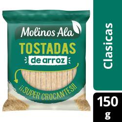 Tostadas de Arroz Clasicas Molinos Ala x 150 g.