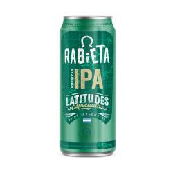 Cerveza Lata American Ipa Rabieta x 473 cc.