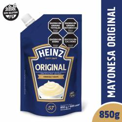 Mayonesa Doy Pack Heinz x 850 g.