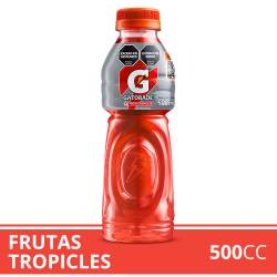 Isotónica Gatorade Frutas Tropicales Botella 500cc x1