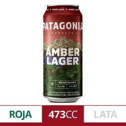 Cerveza Patagonia Amber Lager Lata 473cc x1