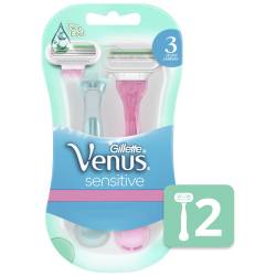 Máquina Afeitar Simply3 Sensitive Venus x 2 un.