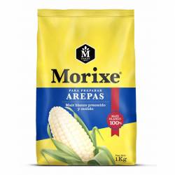 Maíz Blanco para Arepas Morixe x 1 Lt.