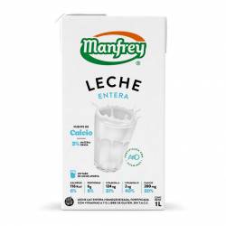 Leche L.V. Entera Manfrey x 1 Lt.
