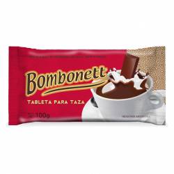 Tableta de Chocolate para Taza Bombonett x 100 g.