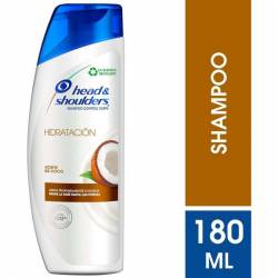 Shampoo Hidratación Aceite de Coco Head Shoulders x 180 cc.