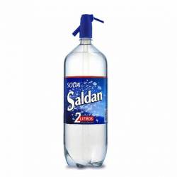 Soda Sifón Descartable Saldan x 2 Lt.