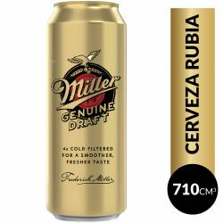 Cerveza Lata Miller x 710 cc.