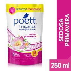 Perfume Ropa Sedosa Primavera Doy Pack Poett Fraganza x 250 cc.