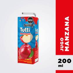 Jugo sabor Manzana Tetra Tutti x 200 cc.