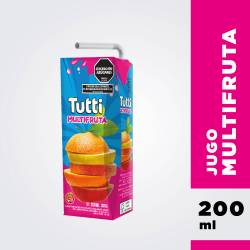 Jugo sabor Multifruta Tetra Tutti x 200 cc.