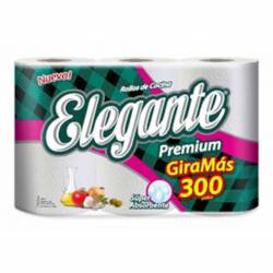 Rollo Cocina Premium Giramas x 100 paños Elegante x 3 un.