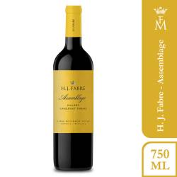 Vino Tinto Malbec-Cabernet Franc H J. Fabre x 750 cc.