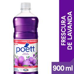 Limpiador Líquido Aromatizante Poett Frescura de Lavanda x 900 ml