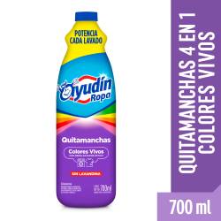 Quitamanchas Ropa Color Ayudín x 700 ml.