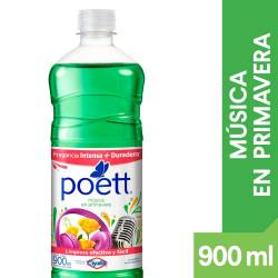 Limpiador Líquido Aromatizante Poett Música en Primavera 900 ml