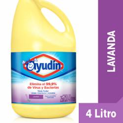 Lavandina Lavanda Triple Poder Ayudín x 4 lt.