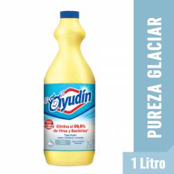 Lavandina Pureza de Glaciar Triple Poder Ayudín x 1 lt.