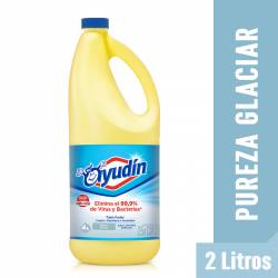 Lavandina Pureza de Glaciar Triple Poder Ayudín x 2 lt.