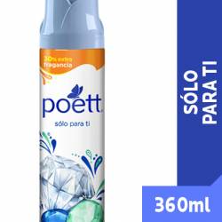 Desodorante de Ambiente Aerosol Solo para Ti Poett x 360 cc.