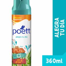 Desodorante de Ambiente Aerosol Alegra tu Día Poett x 360 cc.