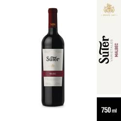 Vino Tinto Malbec Suter x 750 cc.