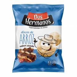 Discos de Arroz sabor Asado Dos Hermanos x 80 g.