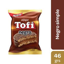 Alfajor Dulce de Leche Negro Tofi x 46 g.
