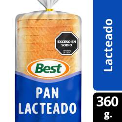 Pan Lacteado Chico Best x 360 g.