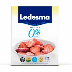 Endulzante Sobres 0% Calorías Ledesma x 200 un.