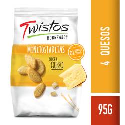 Mini Tostaditas sabor Queso Twistos x 95 g.