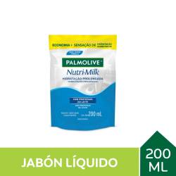 Jabón Líquido Palmolive Nutri Milk Doypack 200 Ml