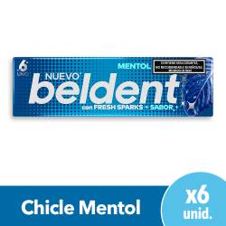 Chicles Beldent Mentol 20g