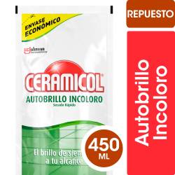 Autobrillo Ceramicol Incoloro Repuesto 450 cc