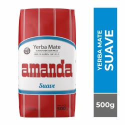 Yerba Mate Suave Amanda x 500 g.