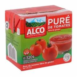 Pure de Tomates Alco x 520 g.